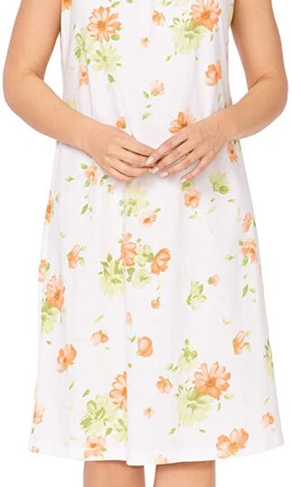 e.FEMME® Camisón Jana 504 para mujer, 100% algodón.